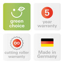 HSM 740 Max P5 Micro Cut High Performance "Wheelie Bin" Shredder - 5 Year Warranty, 2372111X