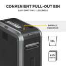 Fellowes Powershred 125Ci Departmental P4 Cross Cut Shredder - 20 Sheet, 53Litre Bin