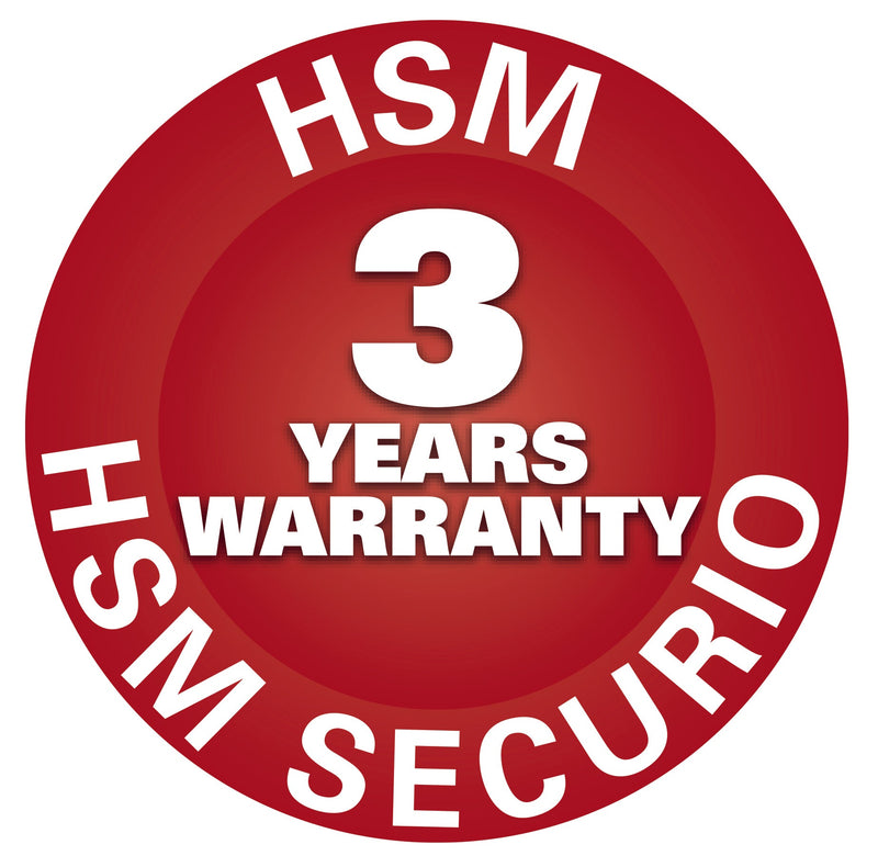 HSM Securio P44i P7 Crypto Cut High Performance Shredder - WITH SEPARATE OMDD (Optical Media) SLOT - 3 Year Warranty, 1874121M