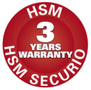 HSM Securio P44i P6 Crypto Cut High Performance Shredder - WITH SEPARATE OMDD (Optical Media) SLOT & METAL DETECTION - 3 Year Warranty, 1875121N