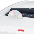 HSM Securio P44i P7 Crypto Cut High Performance Shredder - WITH SEPARATE OMDD (Optical Media) SLOT & METAL DETECTION - 3 Year Warranty, 1874121N