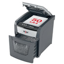Rexel Optimum AutoFeed+ 50X 50 Sheet AUTO-FEED P4 Cross Cut Home Office Shredder