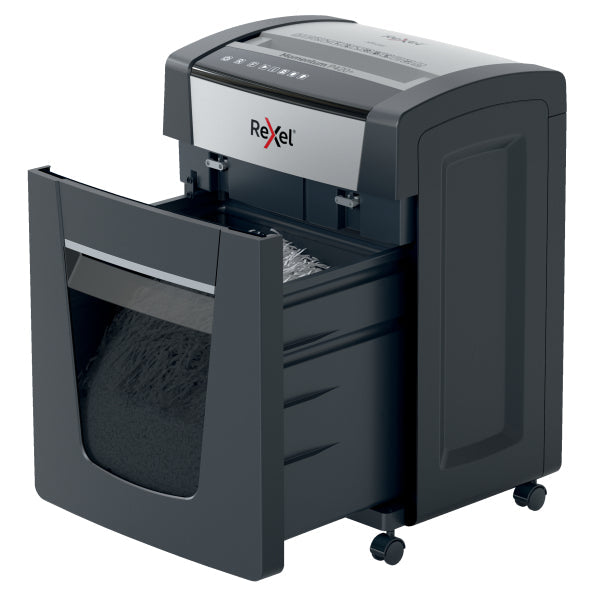 Rexel Momentum Extra P515+ Office P5 Micro Cut Shredder, 4-Hour Run-time: SHRED 4 HOURS!