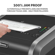 Fellowes Powershred 225i Heavy Duty P2 Strip Cut Shredder - 24 Sheet, 60 Litre Bin