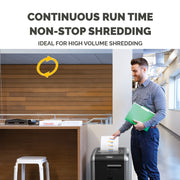 Fellowes Powershred 225i Heavy Duty P2 Strip Cut Shredder - 24 Sheet, 60 Litre Bin