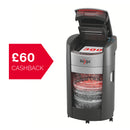 Rexel ShredMax AutoFeed+ 300X P4 Cross Cut 300 Sheet Auto Feed Departmental Shredder - 300 Sheet, 25 Litre Bin