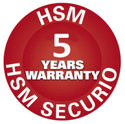 HSM Securio B24 P2 Strip Cut Departmental Shredder - German Made - 5 Year Warranty, 1781811