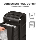 Fellowes Powershred 12C P4 Cross Cut Home & Home Office Shredder - 11 Sheet, 19 Litre Bin
