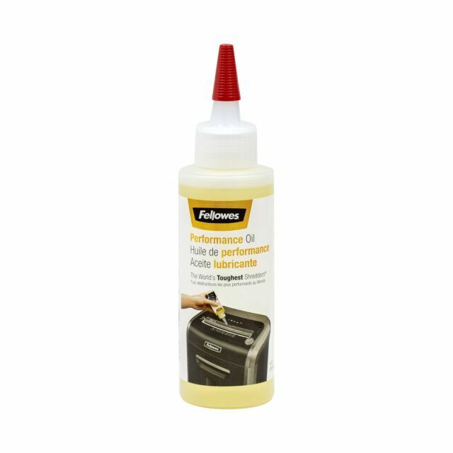 Fellowes Powershred Shredder Oil, 120ml - Suitable for use with most Office Shredders