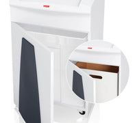 HSM Securio P44i P6 Crypto Cut High Performance Shredder - WITH SEPARATE OMDD (Optical Media) SLOT & METAL DETECTION - 3 Year Warranty, 1875121N