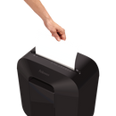 Fellowes Powershred LX25 P4 Cross Cut Home Shredder - 6 Sheet, 11.5 Litre Bin - Black