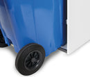 HSM 740 Max P4 Cross Cut High Performance "Wheelie Bin" Shredder - 5 Year Warranty, 2373111X