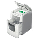 Leitz IQ AutoFeed 100 Sheet AUTO-FEED P5 Micro Cut Small Office Shredder - 3 Year Warranty