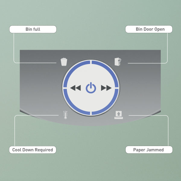 Leitz IQ OptiMax 350 Small Office P5 Micro Cut Shredder