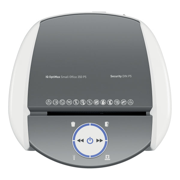 Leitz IQ OptiMax 350 Small Office P5 Micro Cut Shredder