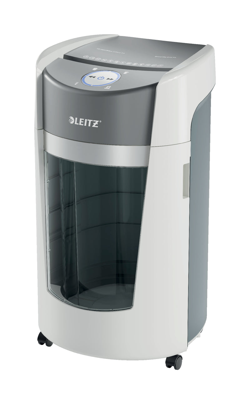 Leitz IQ Optimax Office P5 Micro Cut Shredder, 2-Hour Run-time