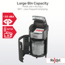 Rexel ShredMax AutoFeed+ 300X P4 Cross Cut 300 Sheet Auto Feed Departmental Shredder - 300 Sheet, 25 Litre Bin