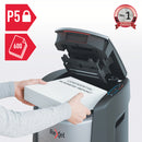 Rexel ShredMax AutoFeed+ 600M P5 Micro Cut 600 Sheet Auto Feed Departmental Shredder - 600 Sheet, 50 Litre Bin