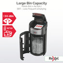 Rexel ShredMax AutoFeed+ 600X P4 Cross Cut 600 Sheet Auto Feed Departmental Shredder - 600 Sheet, 50 Litre Bin