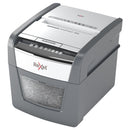 Rexel Optimum AutoFeed 45X 45 Sheet AUTO-FEED P4 Cross Cut Home Office Shredder.