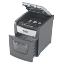 Rexel Optimum AutoFeed+ 50X 50 Sheet AUTO-FEED P4 Cross Cut Home Office Shredder.