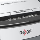 Rexel Optimum AutoFeed+ 50X 50 Sheet AUTO-FEED P4 Cross Cut Home Office Shredder.