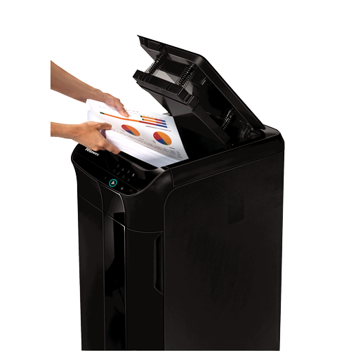 Fellowes Automax 350C 350 Sheet AUTO-FEED Department P4 Cross Cut Shredder.