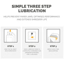 Fellowes Shredder Oil Sheets, Pack 10 - Suitable for use with all Office Shredders