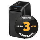 Fellowes Powershred LX221 Departmental P5 Micro Cut Shredder - BLACK - 20 Sheet, 30 Litre Bin