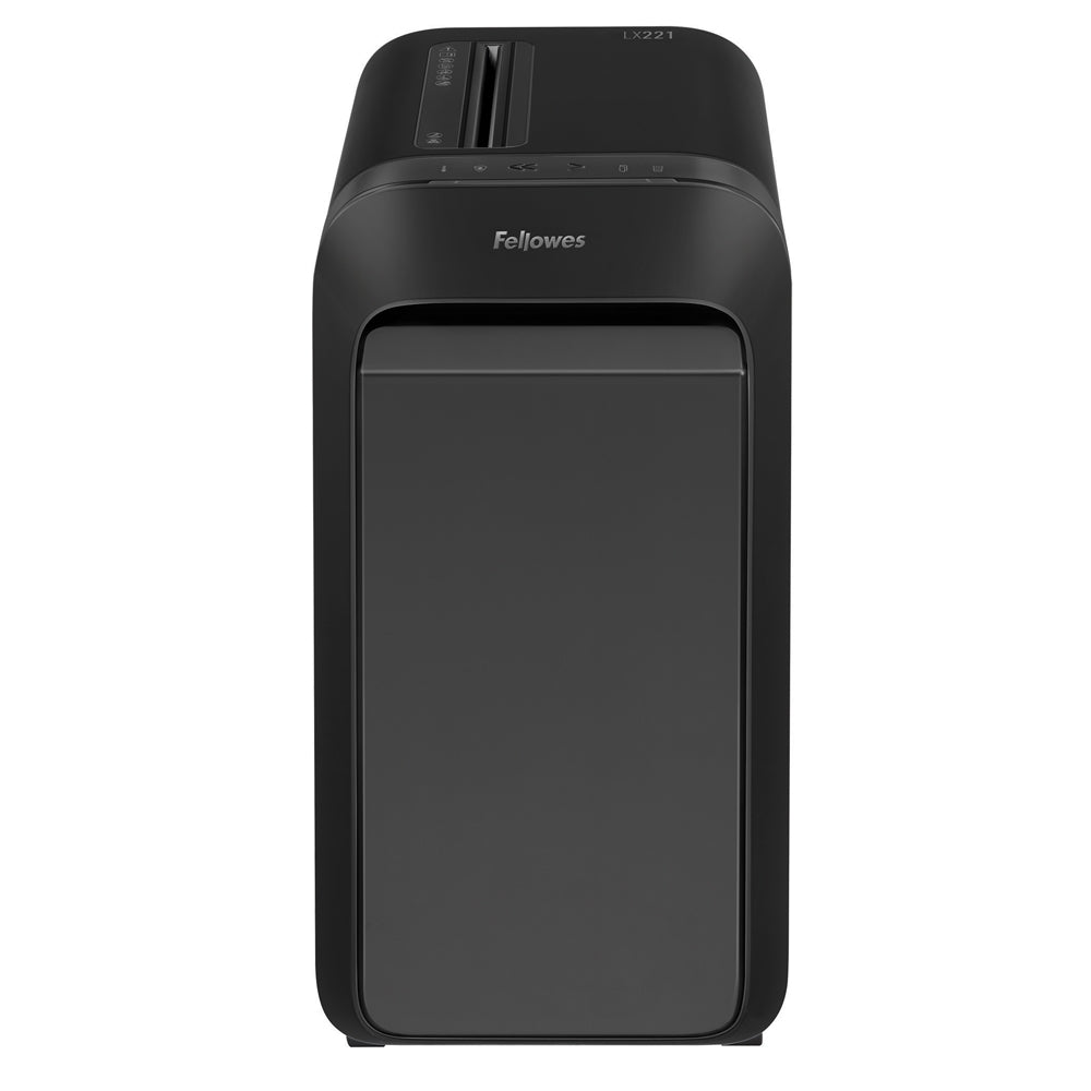 Fellowes Powershred LX221 Departmental P5 Micro Cut Shredder - BLACK