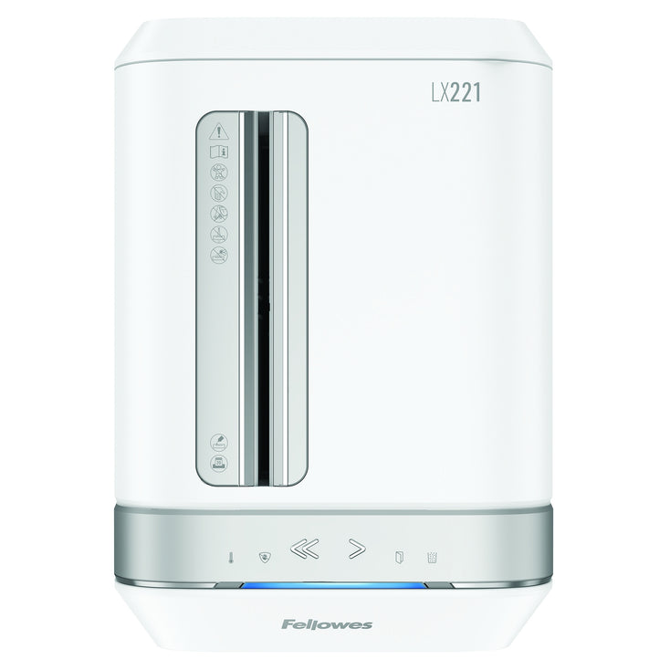 Fellowes Powershred LX221 Departmental P5 Micro Cut Shredder - WHITE.