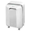 Fellowes Powershred LX201 Small Office P5 Micro Cut Shredder - WHITE - 12 Sheet, 22 Litre Bin