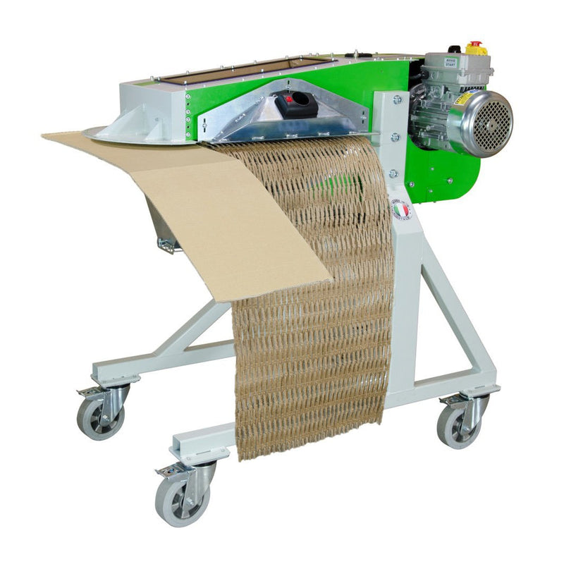 Klindex Edward 500R Cardboard Recycling Shredder, 3-Phase, 415v - Matting