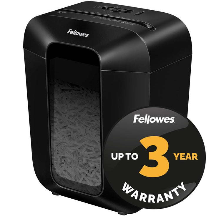 Fellowes Powershred LX50 P4 Cross Cut Home & Home Office Shredder - 9 Sheet, 17 Litre Bin