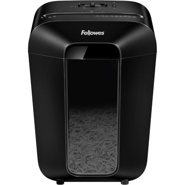 Fellowes LX70 P4 Cross-Cut Shredder - Black | The Shredder Warehouse