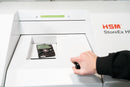 HSM StoreEx HDS 230 Single-Stage Hard Drive Shredder, Solid State Drive Shredder & Digital Data Media Shredder, 1778124