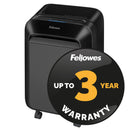 Fellowes Powershred LX211 Small Office P5 Micro Cut Shredder - BLACK - 15 Sheet, 23 Litre Bin