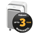 Fellowes Powershred LX211 Small Office P5 Micro Cut Shredder - WHITE - 15 Sheet, 23 Litre Bin