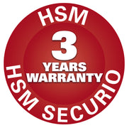 HSM Securio AF300 300 Sheet AUTO-FEED P4 Cross Cut Department Shredder - 3 Year Warranty.