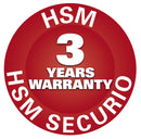 HSM Securio AF350 350 Sheet AUTO-FEED P5 Micro Cut Department Shredder - 3 Year Warranty, 2112811