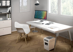 Leitz IQ Slimline Home & Small Office P4 Cross Cut Shredder.
