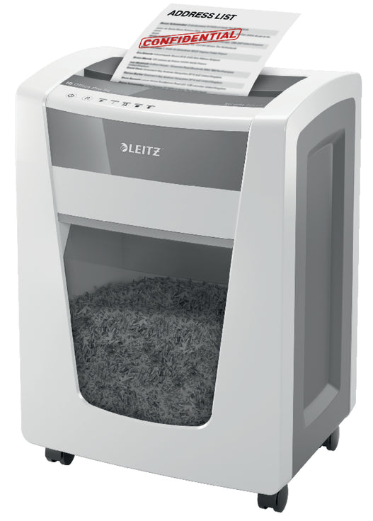 Leitz IQ Office Pro P5 Micro Cut Shredder, 4-Hour Run-time.