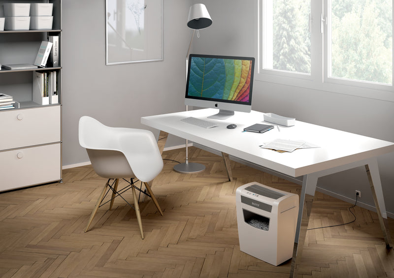 Leitz IQ Home & Small Office P4 Cross Cut Shredder.