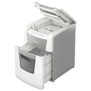 Leitz IQ AutoFeed 100 Sheet AUTO-FEED P4 Cross Cut Small Office Shredder - 3 Year Warranty.
