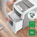 Leitz IQ AutoFeed 100 Sheet AUTO-FEED P5 Micro Cut Small Office Shredder - 3 Year Warranty.