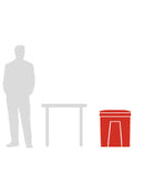 QShred Sentinel D2 Departmental P2 Strip Cut Shredder  - 3 Year Warranty.