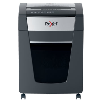 Rexel Momentum Extra P420+ Office P4 Cross Cut Shredder, 4-Hour Run-time: SHRED 4 HOURS!