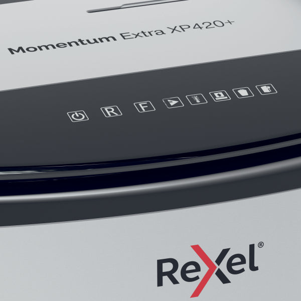 Rexel Momentum Extra XP420+ Departmental P4 Cross Cut Shredder