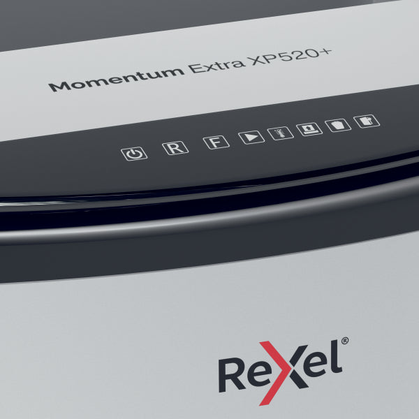Rexel Momentum Extra XP520+ Heavy Duty P5 Micro Cut Shredder