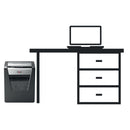 Rexel Momentum X415 Small Office P4 Cross Cut Shredder, 2-Hour Run-time: SHRED 2 HOURS!.